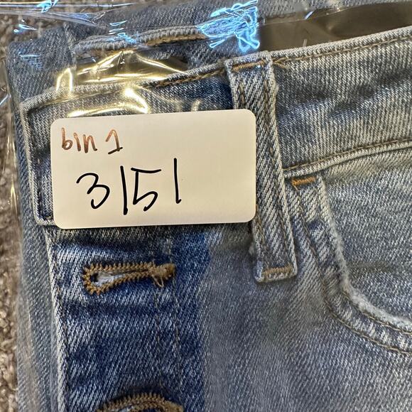 JUST BLACK DENIM Women's The Everything Straight Size 30 In Medium Denim - Picture 13 of 13